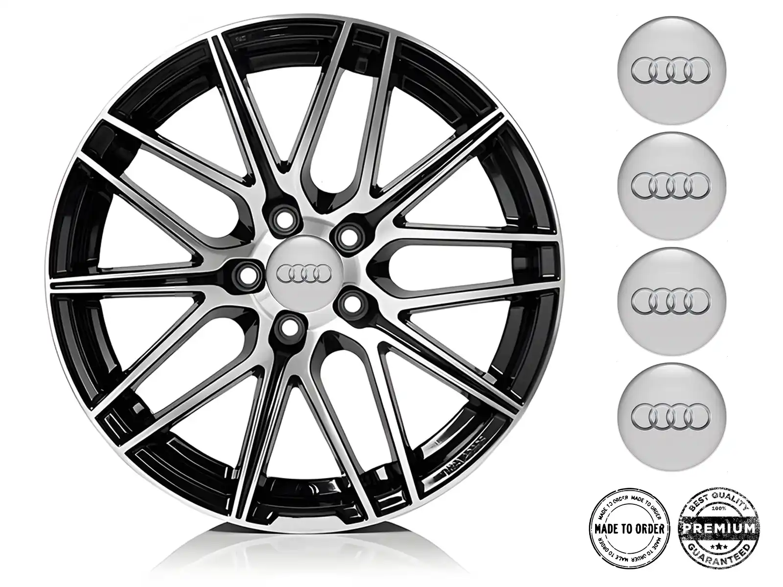 Audi Calcomanías de Ruedas Custom Prisma Drift Marca